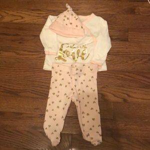 Coming home outfit set